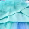 imageVIKITA Girls Rainbow Mermaid Tutu Dress Long Sleeve Sparkling Scales Party Tulle Princess Dresses for 310 YearsBlue Green