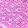 imageVIKITA Girls Rainbow Mermaid Tutu Dress Long Sleeve Sparkling Scales Party Tulle Princess Dresses for 310 YearsPink