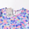 imageVIKITA Girls Rainbow Mermaid Tutu Dress Long Sleeve Sparkling Scales Party Tulle Princess Dresses for 310 YearsRainbow