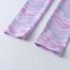 imageVIKITA Girls Soft Stretchy Leggings Sparkly Active Workout Pants for Toddler Kids Colorful Pattern Ages 212Lilac
