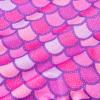 imageVIKITA Girls Soft Stretchy Leggings Sparkly Active Workout Pants for Toddler Kids Colorful Pattern Ages 212Rose Red