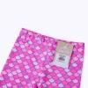 imageVIKITA Girls Soft Stretchy Leggings Sparkly Active Workout Pants for Toddler Kids Colorful Pattern Ages 212Rose Red