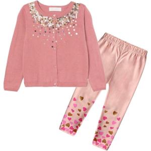 imageVIKITA Toddler Girl Sweatshirt Clothing Sets Baby Girls Winter 2pcs Set 7T SW3001F5592
