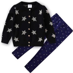 imageVIKITA Toddler Girls Clothes Pink Leopard Clothing Pants Sets Long Sleeves Outfits for Little Kids 38 Years Birthday Gifts SW3002F5588 4T