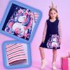 imageVIKITA Toddler Girls Dresses Winter Long Sleeve Girl Casual Clohtes for Kids 212 Years Xmas GiftAlh7676