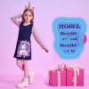 imageVIKITA Toddler Girls Dresses Winter Long Sleeve Girl Casual Clohtes for Kids 212 Years Xmas GiftAlh7676