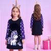 imageVIKITA Toddler Girls Dresses Winter Long Sleeve Girl Casual Clohtes for Kids 212 Years Xmas GiftAlh7677