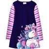 imageVIKITA Toddler Girls Dresses Winter Long Sleeve Girl Casual Clohtes for Kids 212 Years Xmas GiftAlh7676