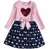 imageVIKITA Girls Dresses Pink Winter Clothes Sparkling Long Sleeve Outfits for Little Kids 212 YearsAlh5740