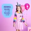 imageVIKITA Toddler Girls Dresses Winter Hoodie Clothes Colorful Sequins Long Sleeve Cotton Sweatshirt for Little Kids 38 YearsAlh7619