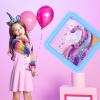 imageVIKITA Toddler Girls Dresses Winter Hoodie Clothes Colorful Sequins Long Sleeve Cotton Sweatshirt for Little Kids 38 YearsAlh7619