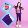 imageVIKITA girls clothes toddler outfits  little kids shirts ampamp leggings winter fashion clothing sets cute birthday giftsRosy Purple
