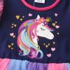 imageVIKITA Girls Dresses Winter Long Sleeve Party Birthday Tulle Dresses for 312 YearsBlue Pink