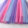 imageVIKITA Girls Dresses Winter Long Sleeve Party Birthday Tulle Dresses for 312 YearsBlue Pink