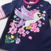 imageVIKITA Girls Long Sleeve TShirts Winter Tops for Kids 312 Years Cotton Casual Print ShirtsBlue Purple