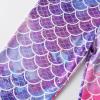 imageVIKITA Girls Stretch Leggings Shiny Scales Printed Tight Pants Fancy Colored for Birthday Party Halloween 212 YearsNew Purple Mermaidf5308