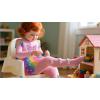 image:imageVIKITA Girls Ribbed Tights with Bow  Soft Daily Knitted LeggingsPink