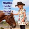 image:imageVIKITA Summer Girls Dresses Short Sleeve Casual Toddler Girl Clothes Schoold Outfits for KidsBeige