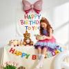 image:imageVIKITA Girls Sleeveless Princess Tutu Dress for Summer Parties amp Special Occasions for Kids 312 YearsBlue Pink