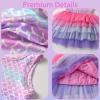 image:imageVIKITA Girls Sleeveless Princess Tutu Dress for Summer Parties amp Special Occasions for Kids 312 YearsPink