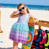image:imageVIKITA Girls Sleeveless Princess Tutu Dress for Summer Parties amp Special Occasions for Kids 312 YearsPurple Green