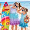 image:imageVIKITA Girls Sleeveless Princess Tutu Dress for Summer Parties amp Special Occasions for Kids 312 YearsPurple Green