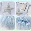 image:imageVIKITA Girls Summer Sleeveless Princess Tutu Dress for Birthday Party Wedding Flower Girl amp Celebrations Kids 310 YearsLight Blue