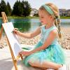 image:imageVIKITA Girls Summer Sleeveless Princess Tutu Dress for Parties amp Celebrations for Kids 312 YearsGreen