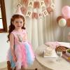 image:imageVIKITA Girls Summer Sleeveless Princess Tutu Dress for Parties amp Celebrations for Kids 312 YearsPink