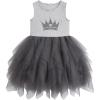 image:imageVIKITA Girls Summer Sleeveless Princess Tutu Dress for Birthday Party Wedding Flower Girl amp Celebrations Kids 310 YearsGray