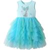 image:imageVIKITA Girls Summer Sleeveless Princess Tutu Dress for Parties amp Celebrations for Kids 312 YearsGreen