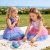 image:imageVIKITA Toddler Girls Dresses Summer Sleeveless Polyester Tutu Dresses for Girls 312 YearsAsh8310
