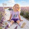 image:imageVIKITA girls summer clothes toddler tshirts amp shorts clothing sets cute birthday gifts for little kidsBps5402