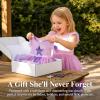 image:imageVIKITA Toddler Flower Girl Dress Summer Sleeveless Polyester Tutu Dresses for Girls 37 Years KneeLengthSh4828