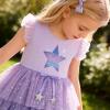 image:imageVIKITA Toddler Flower Girl Dress Summer Sleeveless Polyester Tutu Dresses for Girls 37 Years KneeLengthSh4828