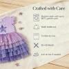image:imageVIKITA Toddler Flower Girl Dress Summer Sleeveless Polyester Tutu Dresses for Girls 37 Years KneeLengthSh4828
