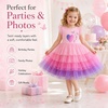 image:imageGirls Summer Tulle Party Dress  Gradient Tutu Dress with Sparkly Skirt Gifts for Birthday amp HolidaySh4829