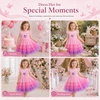 image:imageGirls Summer Tulle Party Dress  Gradient Tutu Dress with Sparkly Skirt Gifts for Birthday amp HolidaySh4829