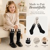 image:imageVIKITA Girls tights Cotton Leggings in Spring fall winter stripe socks for girls 38 yearsBlack Beige