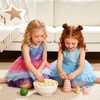 image:imageVIKITA Girls Tutu Dress Sleeveless Birthday Party Outfit for Girls 312 Years Summer Layered Tulle DressBlue Pink