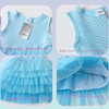 image:imageVIKITA Girls Tutu Dress Sleeveless Birthday Party Outfit for Girls 312 Years Summer Layered Tulle DressLight Blue