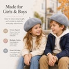 image:imageVIKITA Girls Winter Beret Hat  Toddler Soft Warm Wool ArtistCap for Kid Ages 28 Fall Winter Outfit AccessoryGray