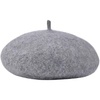 image:imageVIKITA Girls Winter Beret Hat  Toddler Soft Warm Wool ArtistCap for Kid Ages 28 Fall Winter Outfit AccessoryGray
