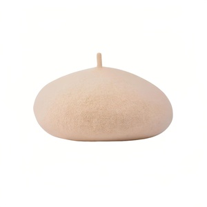 image:imageVIKITA Girls Winter Beret Hat  Toddler Soft Warm Wool ArtistCap for Kid Ages 28 Fall Winter Outfit AccessoryBeige