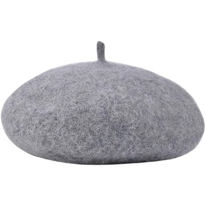 image:imageVIKITA Girls Winter Beret Hat  Toddler Soft Warm Wool ArtistCap for Kid Ages 28 Fall Winter Outfit AccessoryGray