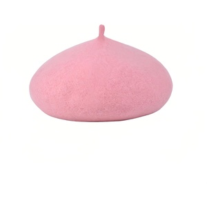 image:imageVIKITA Girls Winter Beret Hat  Toddler Soft Warm Wool ArtistCap for Kid Ages 28 Fall Winter Outfit AccessoryPink