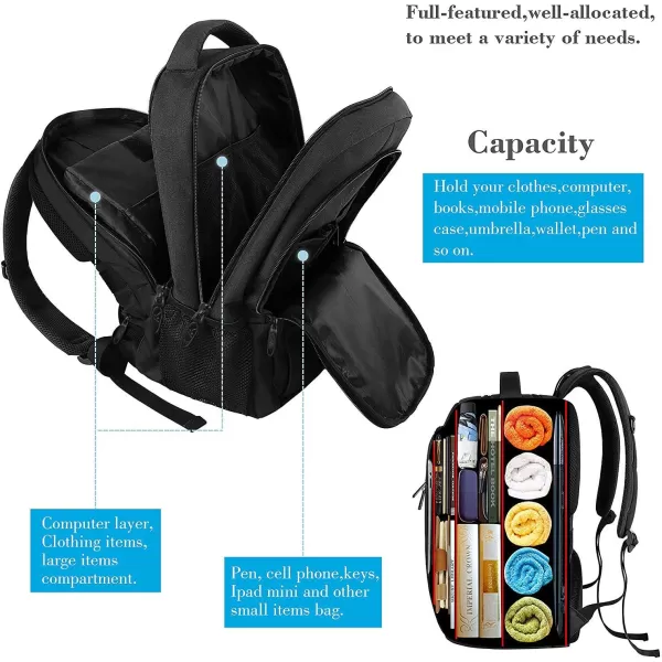 MATEIN Beige Laptop Backpack 156 Inch Lightweight Sturdy Bag for College Supplies with USB Charging Port Water Resistant Anti Theft Travel Computer Daypack Fashion Work Nurse Bag Gift for WomenBlack Charcoal
