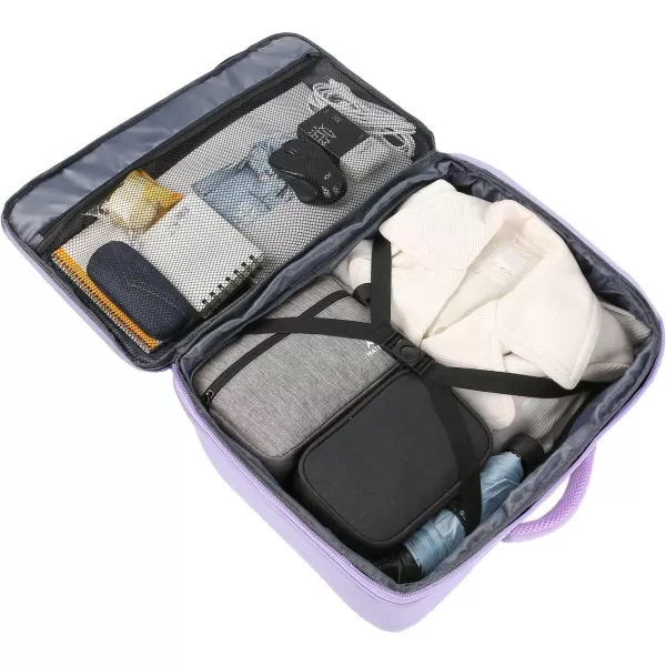 MATEIN Carry on Backpack for Women 40L Heavy Duty Travel Backpack Airplane Approved Expandable Simple Fashion Backpack for Women Frequent Traveler Gifts Light PurpleXLarge Light Purple