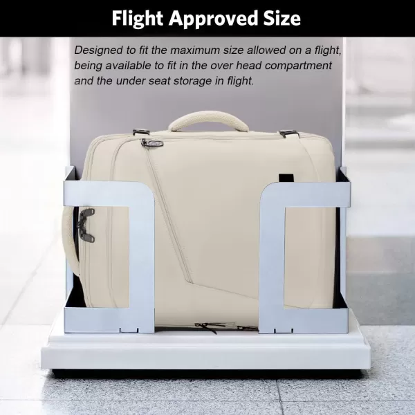 MATEIN Carry on Backpack for Women 40L Heavy Duty Travel Backpack Airplane Approved Expandable Simple Fashion Backpack for Women Frequent Traveler Gifts Light PurpleXXLarge Light Beige