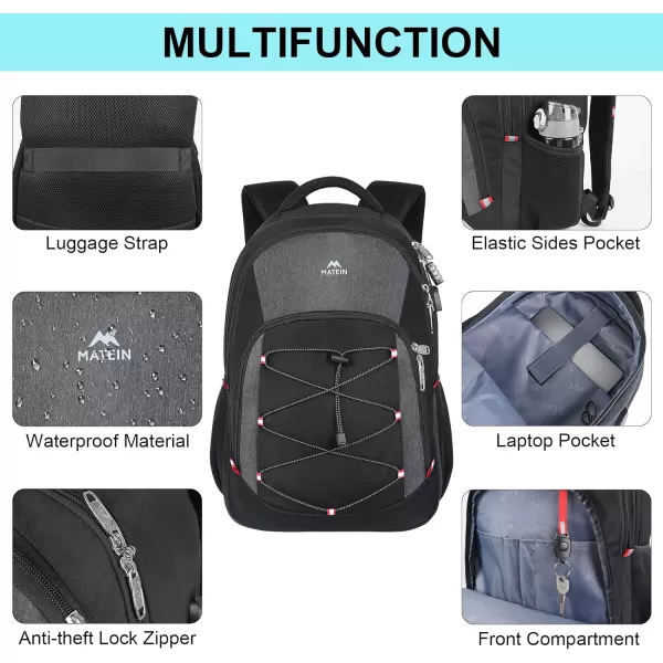 MATEIN Hiking Backpack Men 30L Water Resistant Lightweight Daypack Anti Theft Travel Outdoor Sports Backpack with LockMATEIN Hiking Backpack Men 30L Water Resistant Lightweight Daypack Anti Theft Travel Outdoor Sports Backpack with Lock